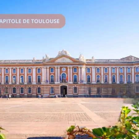 Appartement Ramonville Avec Parking Prive * 라몬빌생아그네