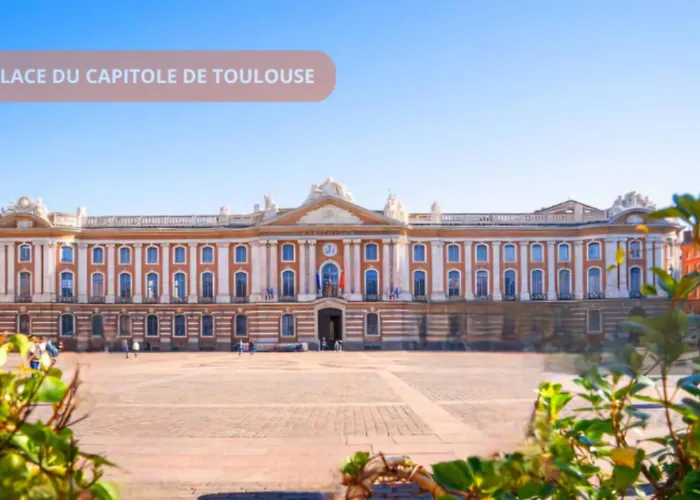 Appartement Ramonville Avec Parking Prive * 라몬빌생아그네